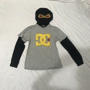 Hooded Long sleeve tee